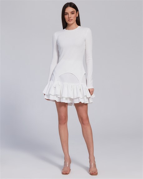 Skirt with ruffles - photo 11071