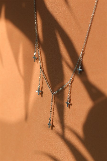 Mini-crosses Necklace - photo 12221