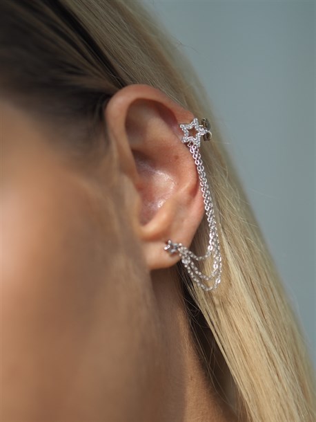 Stars Cuff Earring - photo 12261