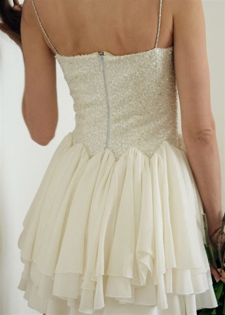 Sling dress with chiffon sunnyskirt - photo 12993