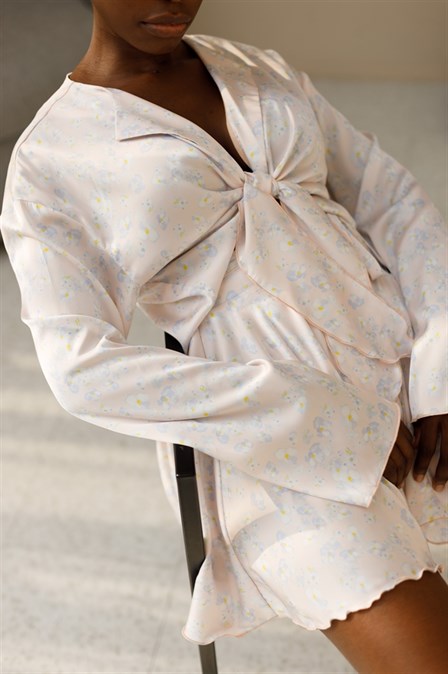 Set with mini skirt on the smell LOLA pink - photo 13507