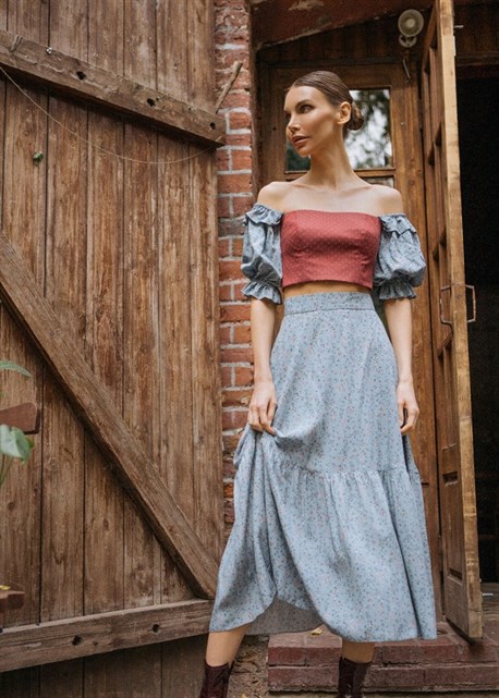 corset top of cotton - photo 14138