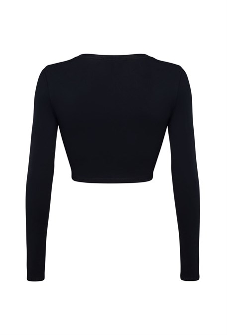 Austin Black" crop top - photo 16377