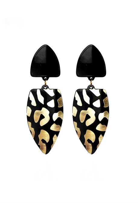 earrings leopard - photo 19958