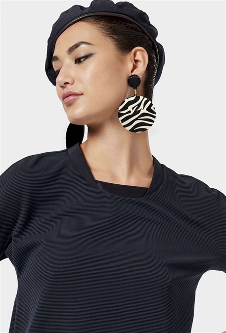 zebra earrings - photo 19988