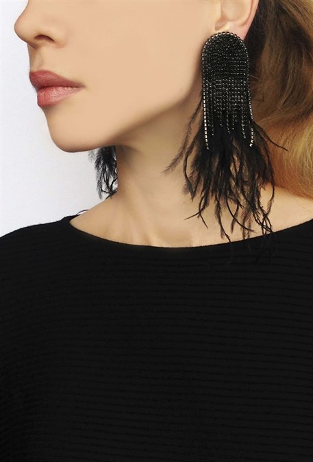 clips with feathers - photo 20012