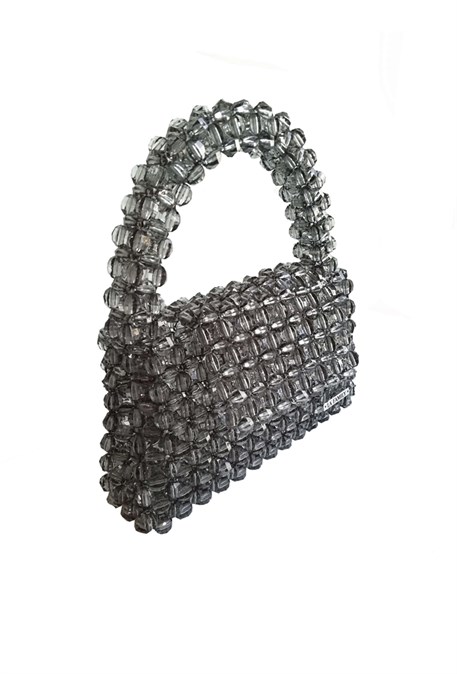 bag of beads grey small - photo 20043