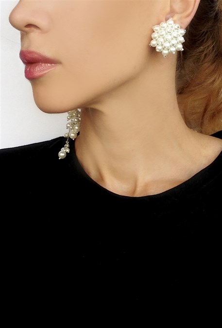 clips asymmetrical clusters pearl - photo 20068