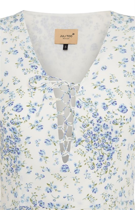 Narciss midi gzhel dress - photo 20705