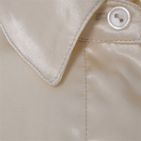 Faux silk blouse - photo 21131