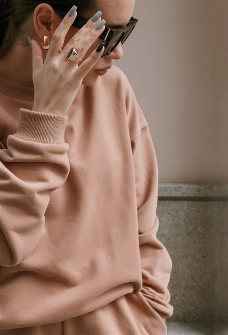 Sweatshirt short sleeve - photo 24047