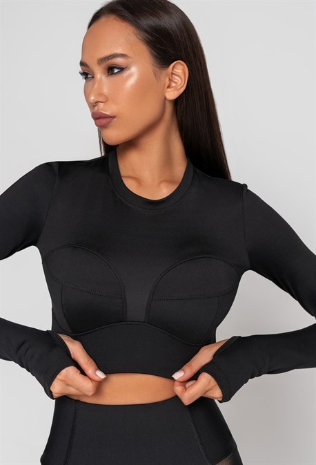 Rashguard  R1 Black - photo 24906