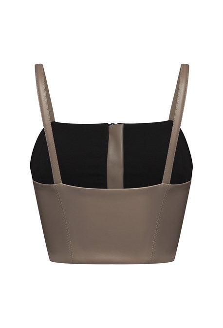 Top  Black Leather - photo 26299