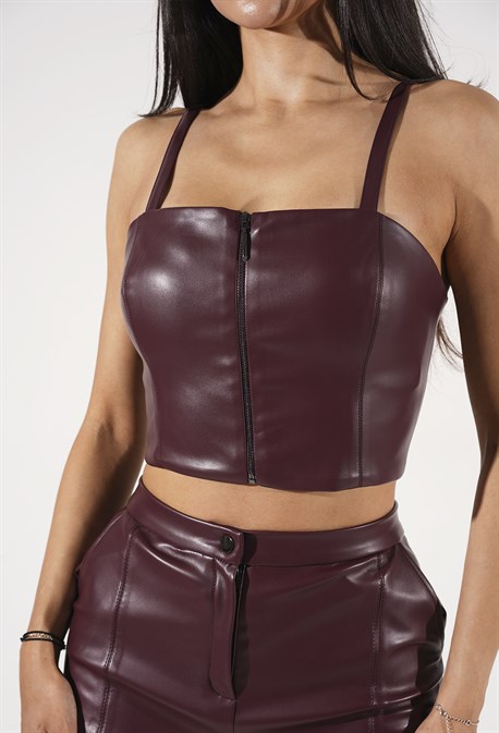 Top  Black Leather - photo 26303