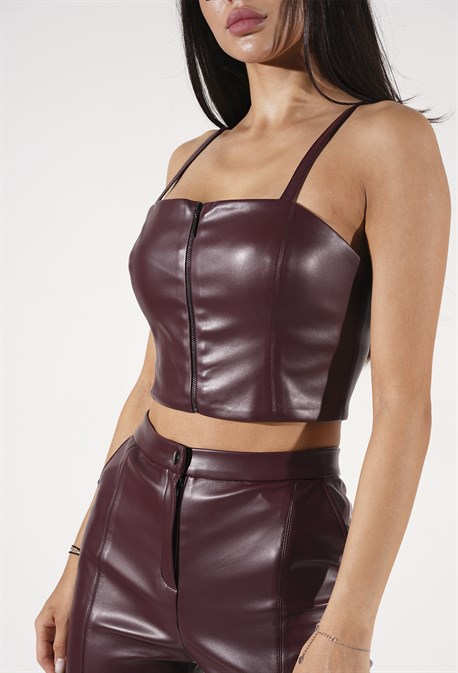 Top  Black Leather - photo 26304