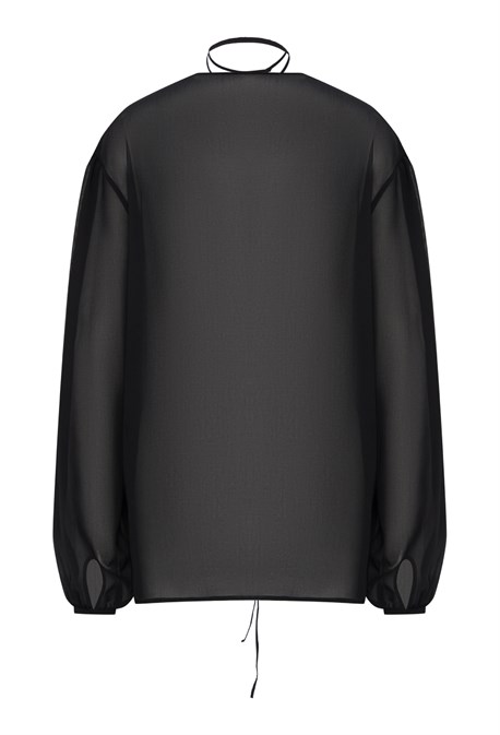 Blouse black fantom - photo 26548