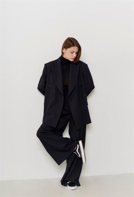 Trousers dark drama - photo 26574