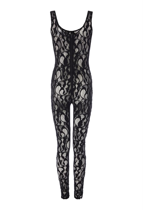 Jumpsuit black lace - photo 26601