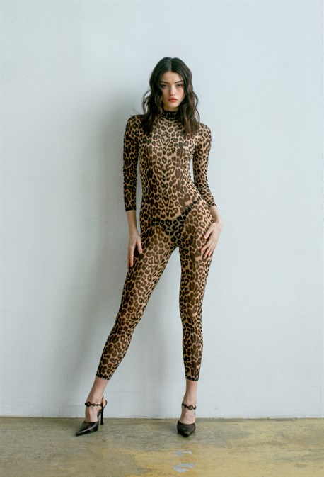 Jumpsuit leo mesh - photo 26615