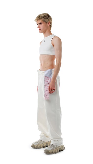 Trousers "pink zipper" - photo 29085