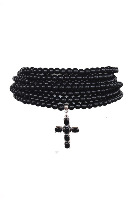 cross agate choker - photo 30623