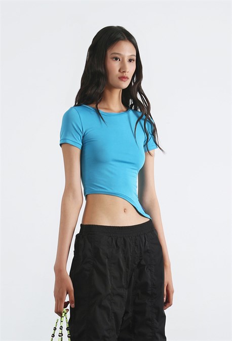 T-shirt Azure - photo 30640