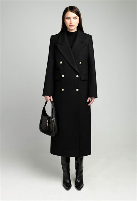 Black Women's Coat - photo 31768