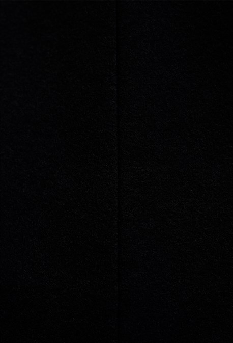 Women's black fitted coat - photo 31780