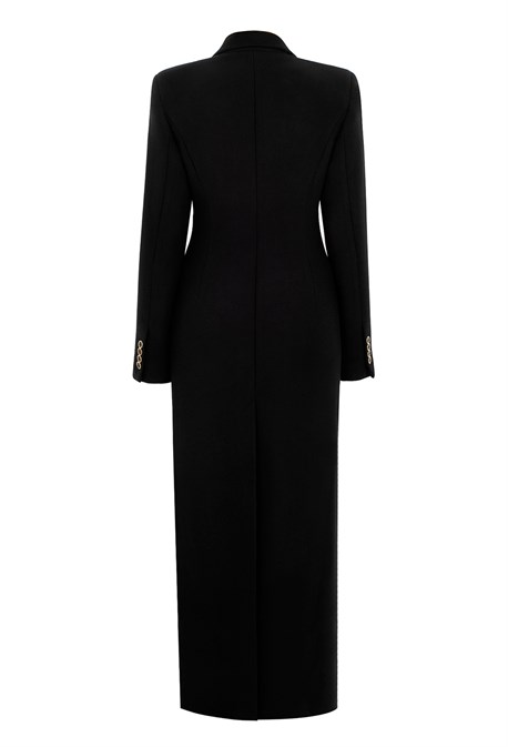 Women's long fitted coat - photo 31782