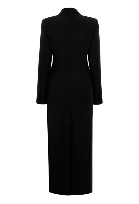 Women's long fitted coat - photo 31789