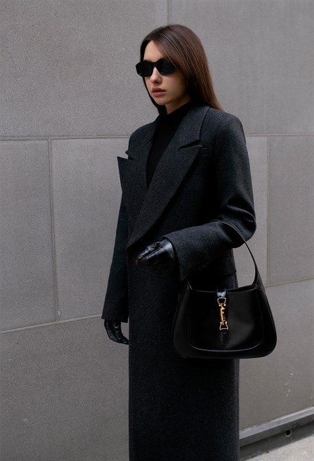 Graphite gray straight coat - photo 31801