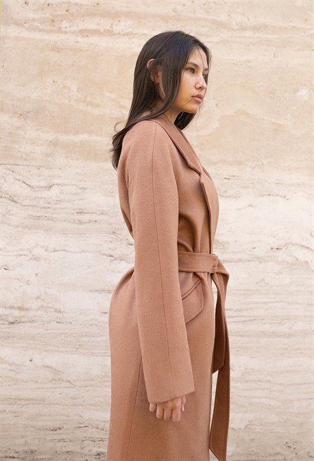 Beige Women's Oversize Coat - photo 31810