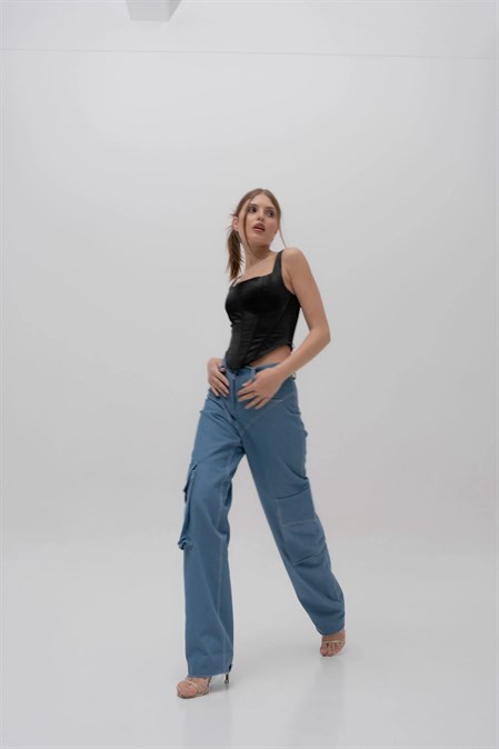 BLOOM corset top black - photo 31852