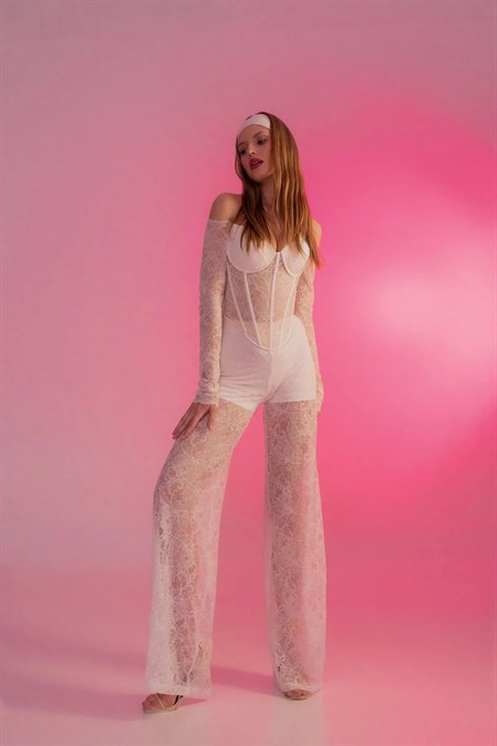 LACE lace corset - photo 31878