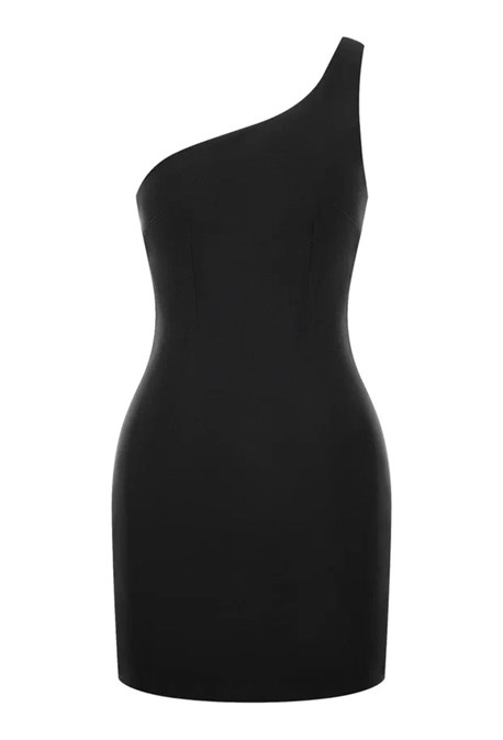 Mini dress black - photo 35928