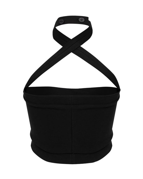 viscose top with ties - photo 36146