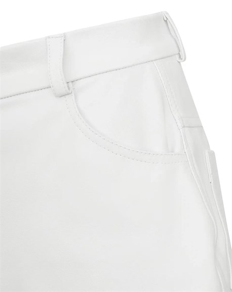 Leather shorts - photo 36174