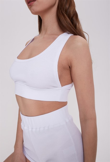 Knitted comb top top - photo 36356