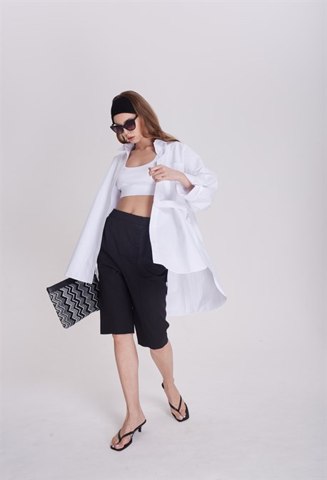 Knitted comb top top - photo 36359