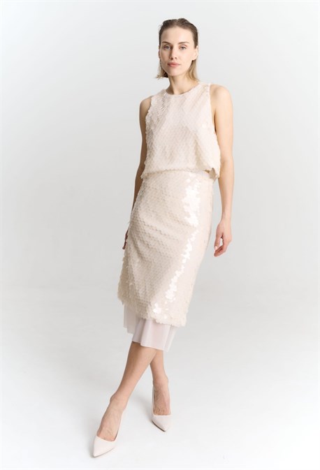 Skirt SEQUINED SKIRT - photo 37175