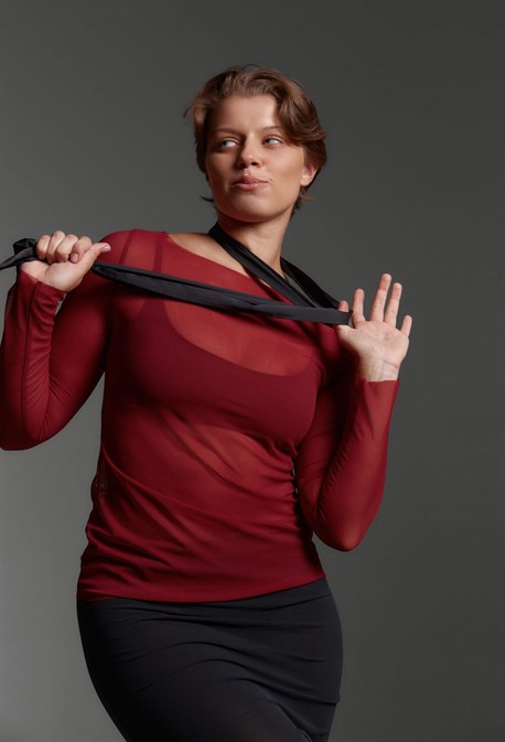 Silk tie PASSIVE - photo 41089