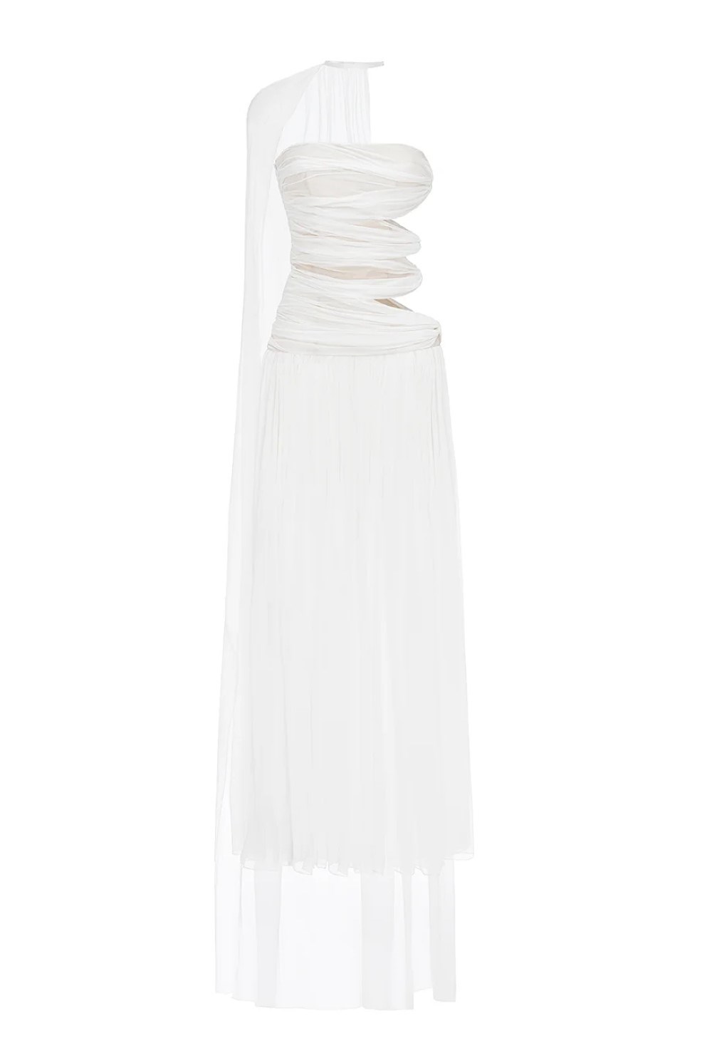 White Cape Dress - photo 41933