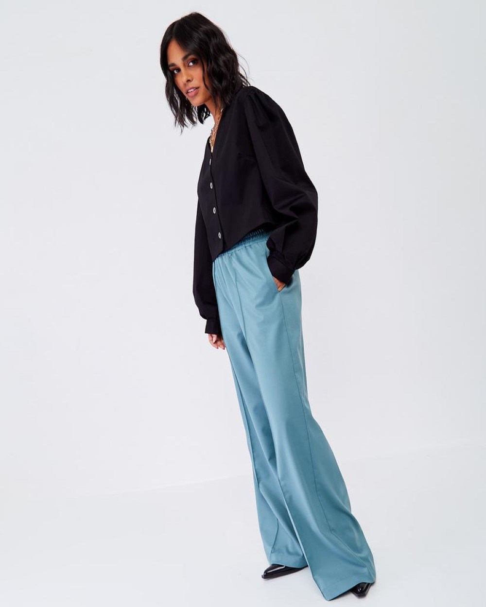 Palazzo trousers - photo 42904