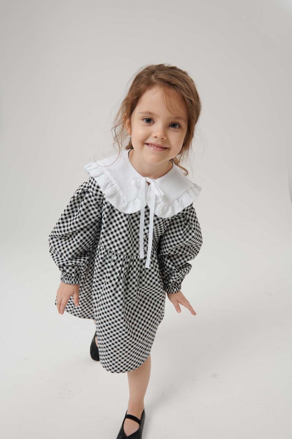 Vichy Cage Dress - photo 42960