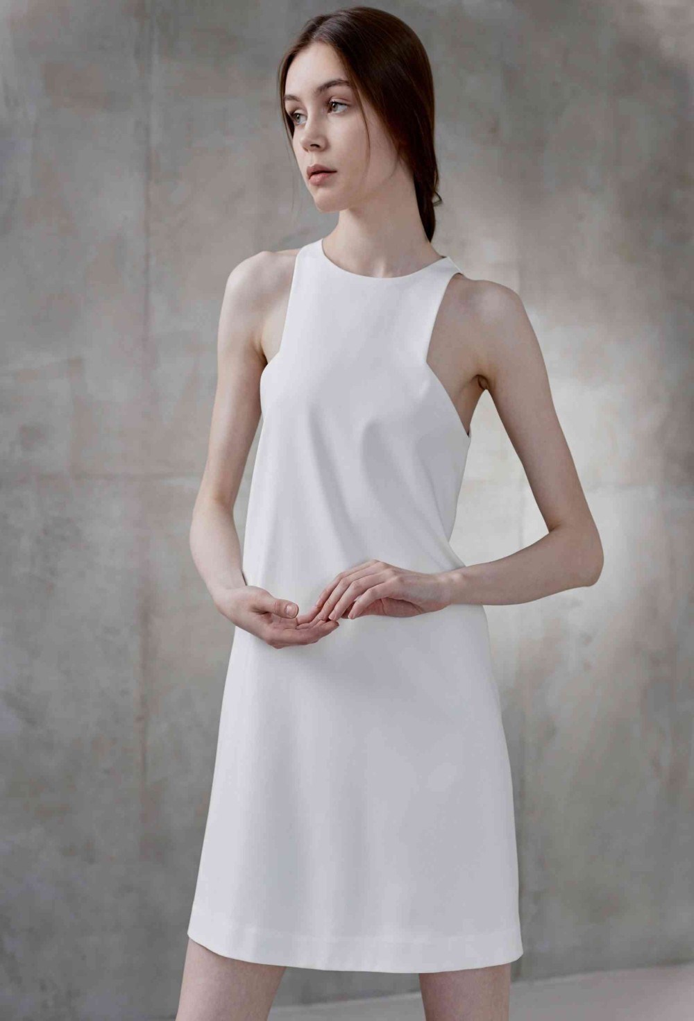 TOTAL WHITE dress - photo 43717