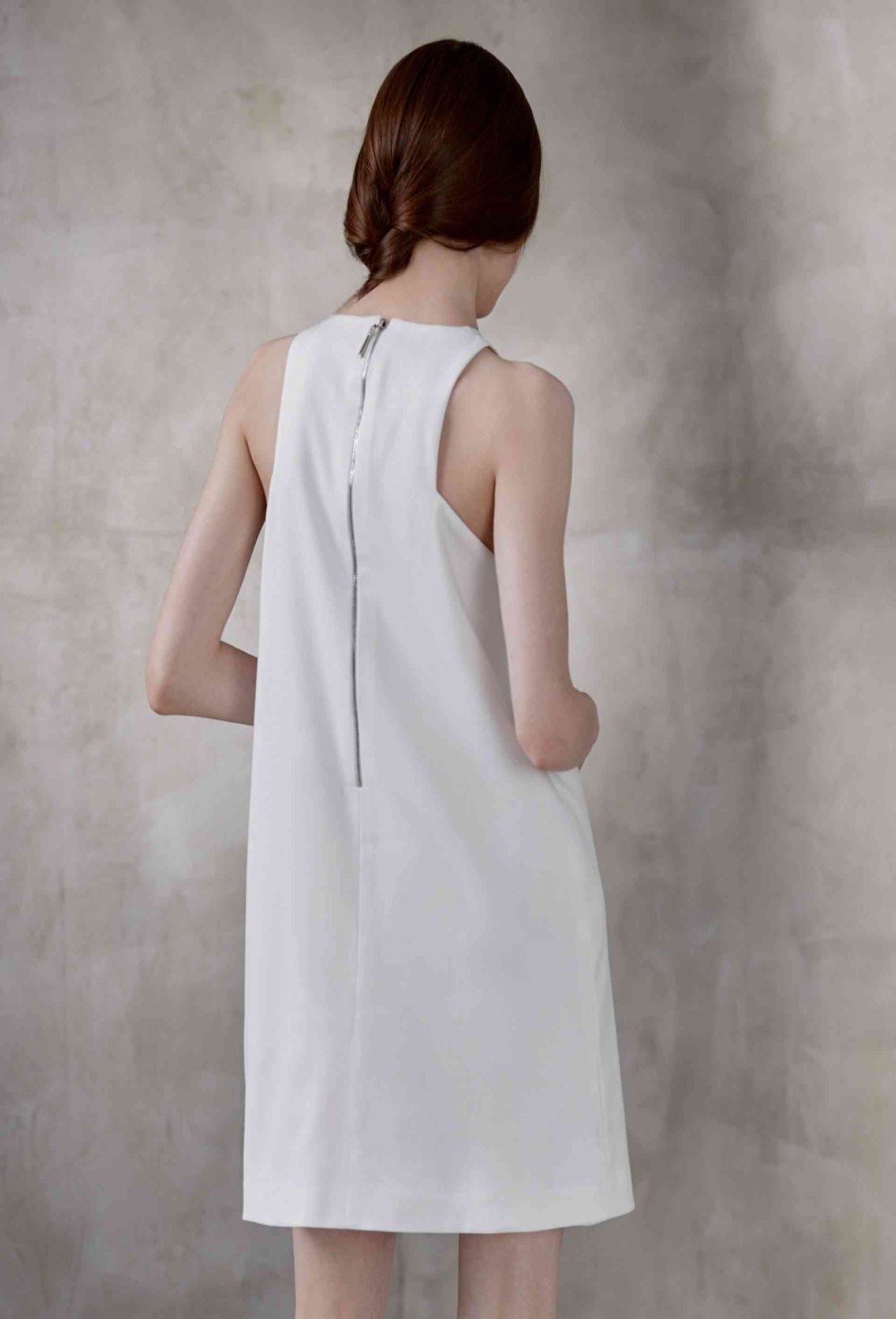 TOTAL WHITE dress - photo 43720