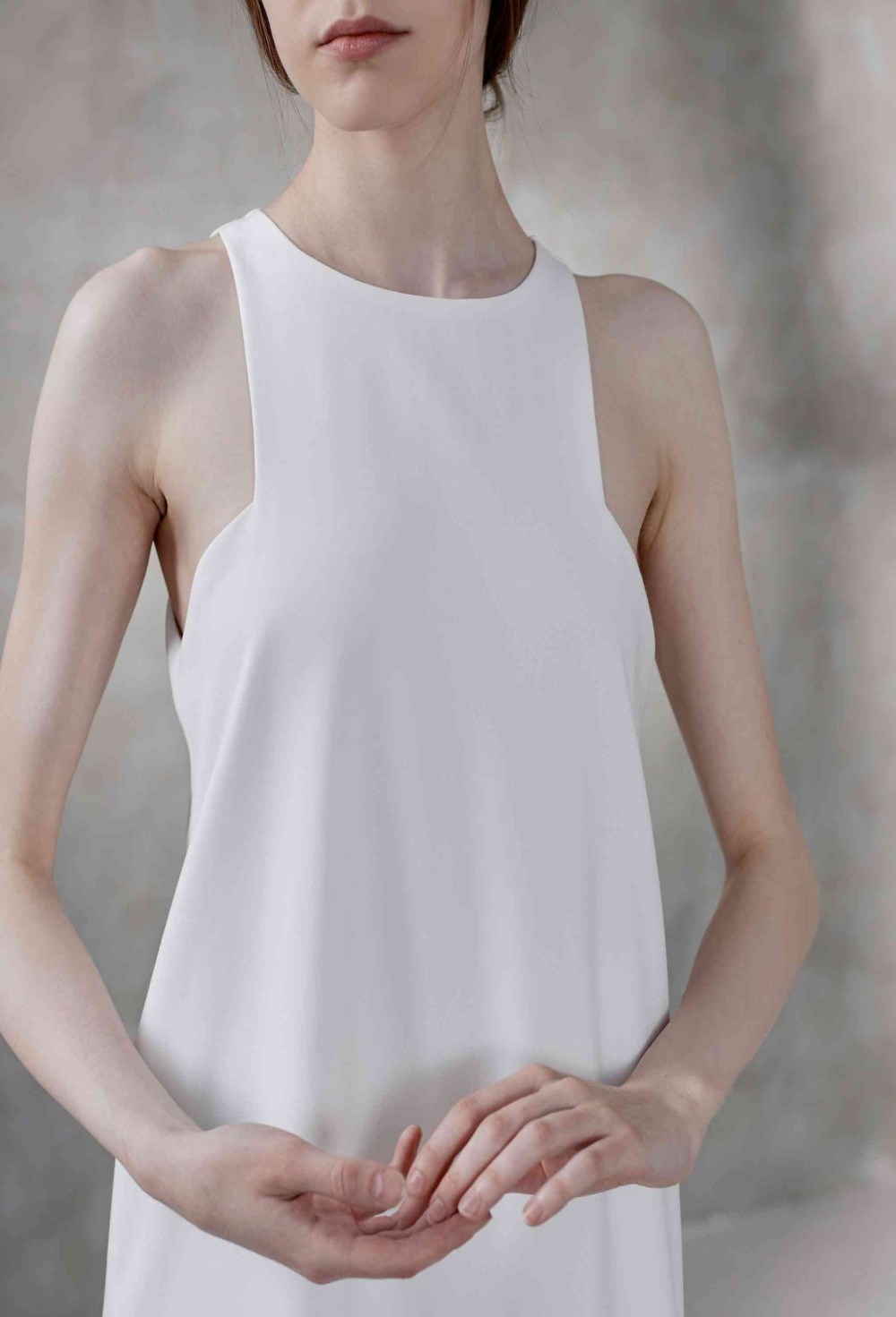 TOTAL WHITE dress - photo 43721