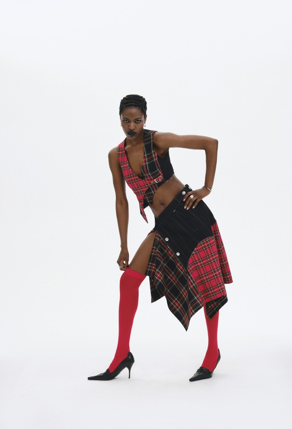 Siouxsie Asymmetric Skirt - photo 45020