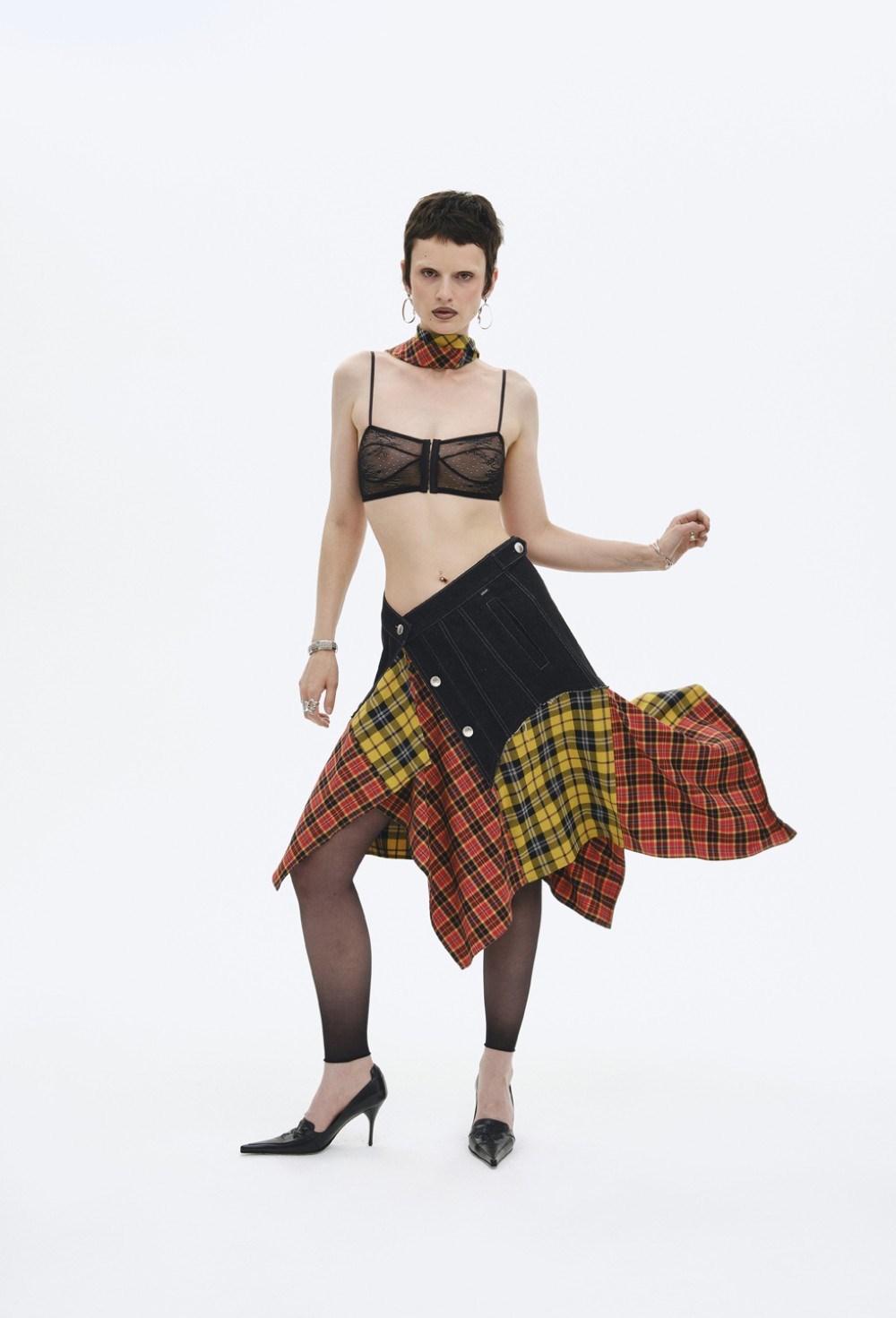 Siouxsie Asymmetric Skirt - photo 45023