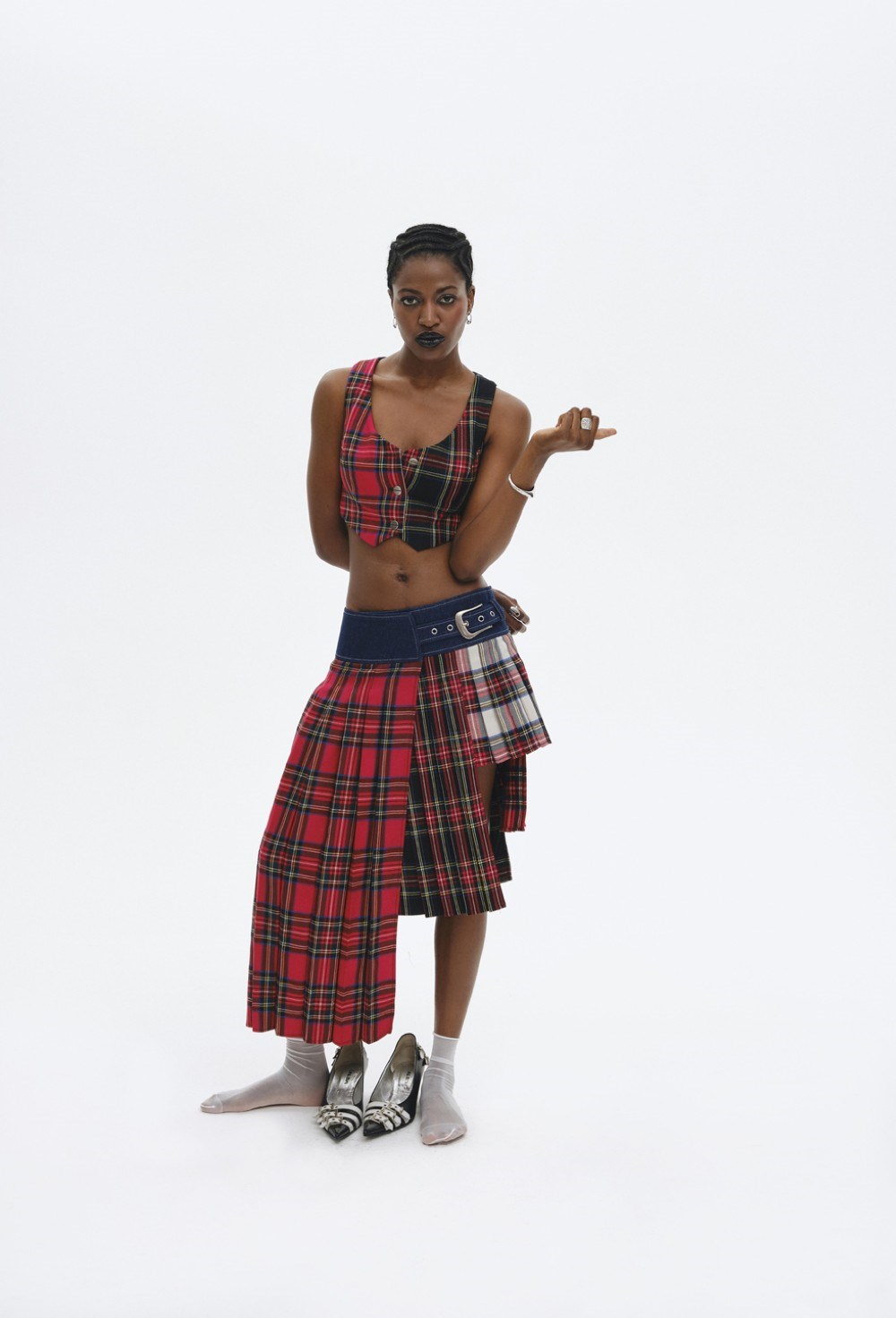 Elizabeth Wrap Kilt Skirt - photo 45024